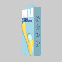 Mina Bloom 10 Function 2 in 1 Rechargeable Rabbit Vibrator