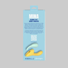 Mina Bloom 10 Function 2 in 1 Rechargeable Rabbit Vibrator