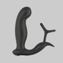 Rev Remote Controlled Come Hither & Vibrating Prostate Massager with USB magnetic charging