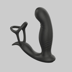 Rev Remote Controlled Come Hither & Vibrating Prostate Massager featuring dual-action stimulation