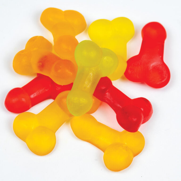 Luxury Jelly Willies gift box featuring an array of fruit-flavoured gummy jelly willies, perfect for Valentine's Day.