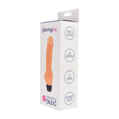 Loving Joy Bully Boy 7 Inch Realistic Dildo Vibrator Flesh