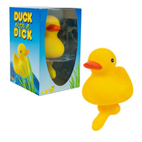 Charming and cheeky Duck with a Dick, designed to add whimsy to your bath experience.