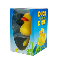 Elegant rubber bath toy, showcasing the unique Duck with a Dick, for an unforgettable bath experience.