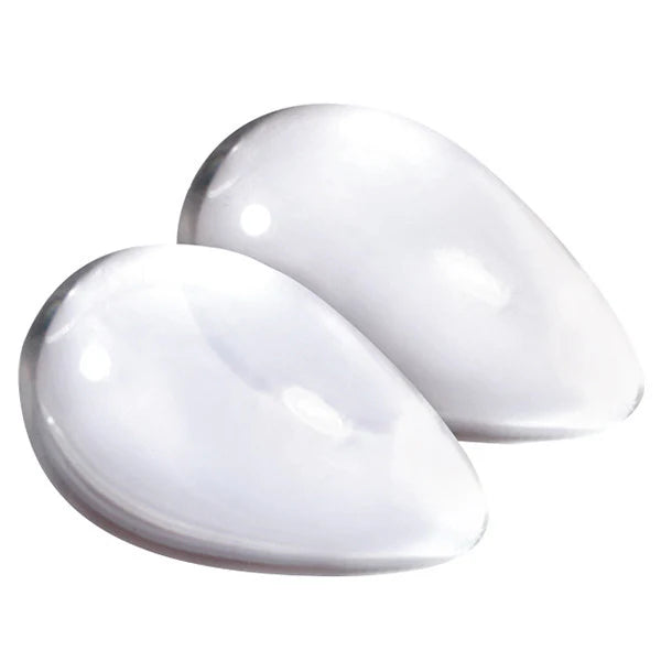 Clear crystal glass Kegel exercisers from NsNovelties, designed for pelvic training and pelvic floor strengthening.