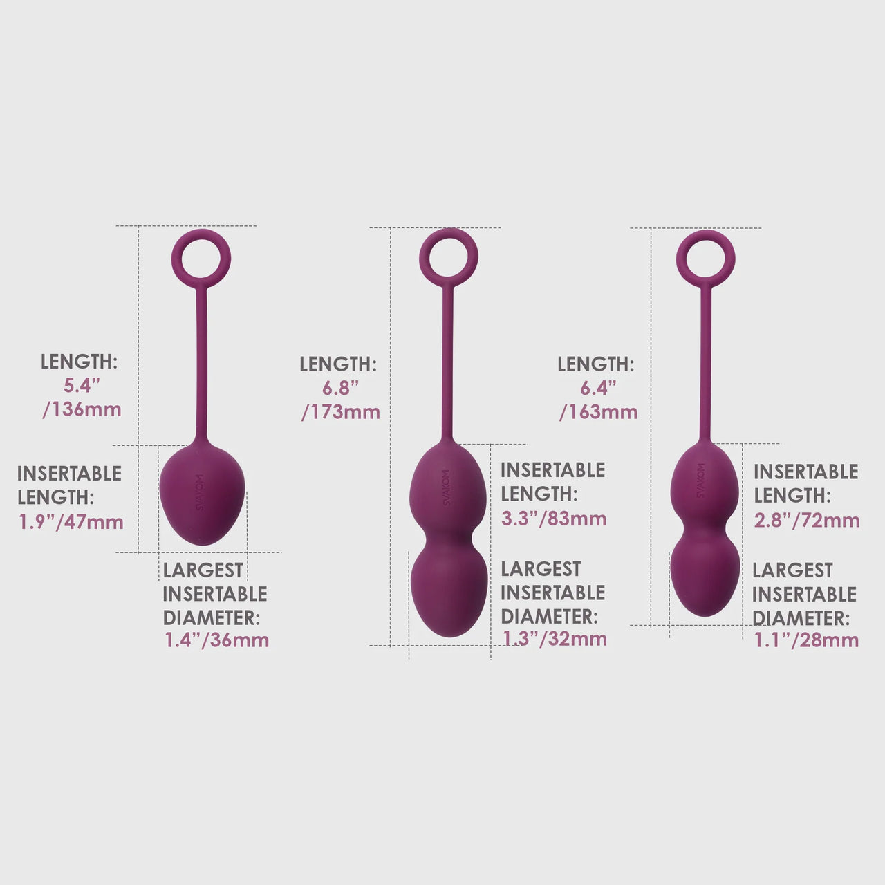 a diagram of the size of a ball and a pair of handles