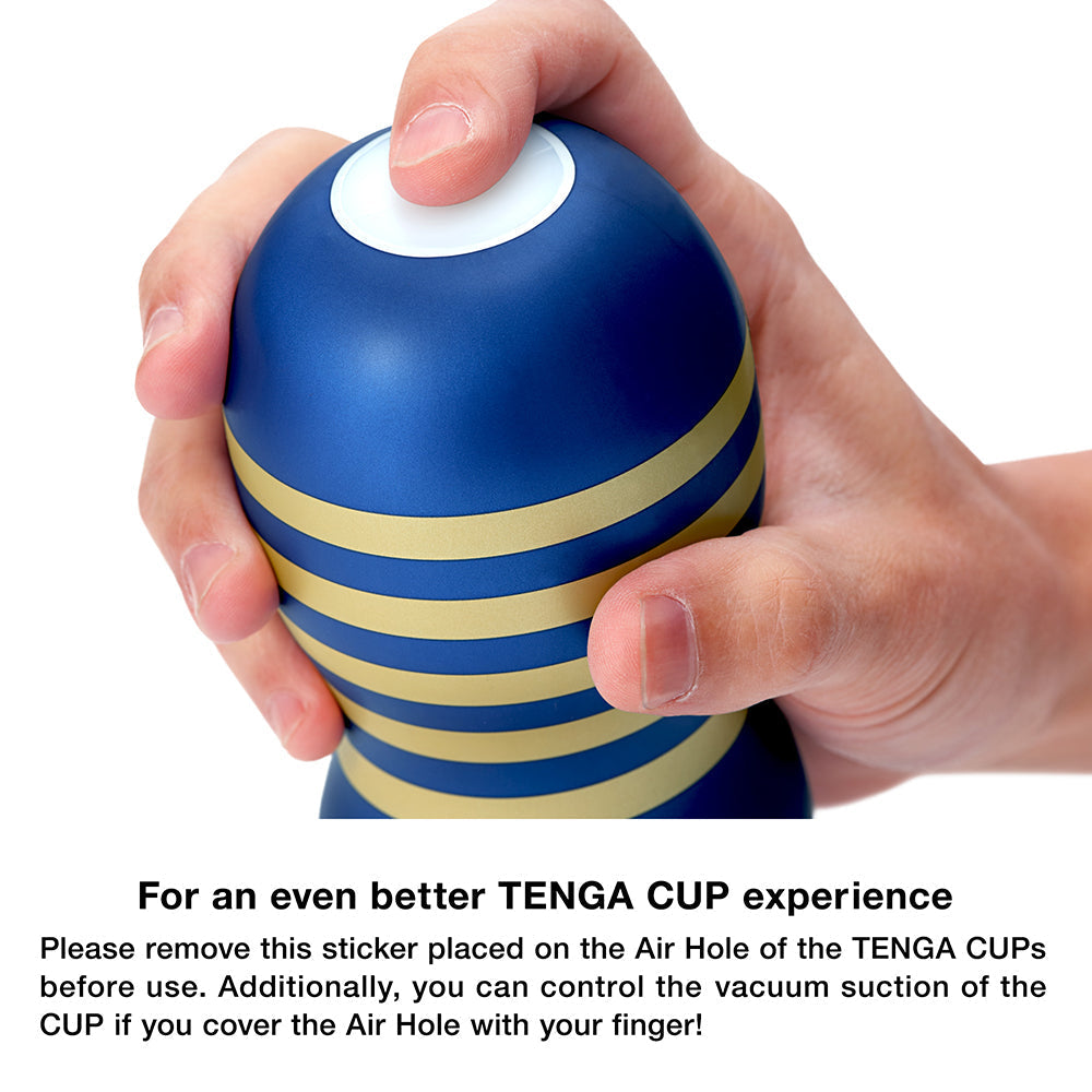 Premium Masturbation Cup – Tenga Original Vacuum Cup with Thick Elastomer Sleeve and Intense Texture