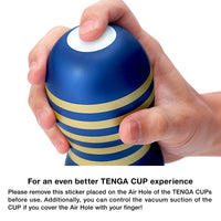 Premium Masturbation Cup – Tenga Original Vacuum Cup with Thick Elastomer Sleeve and Intense Texture