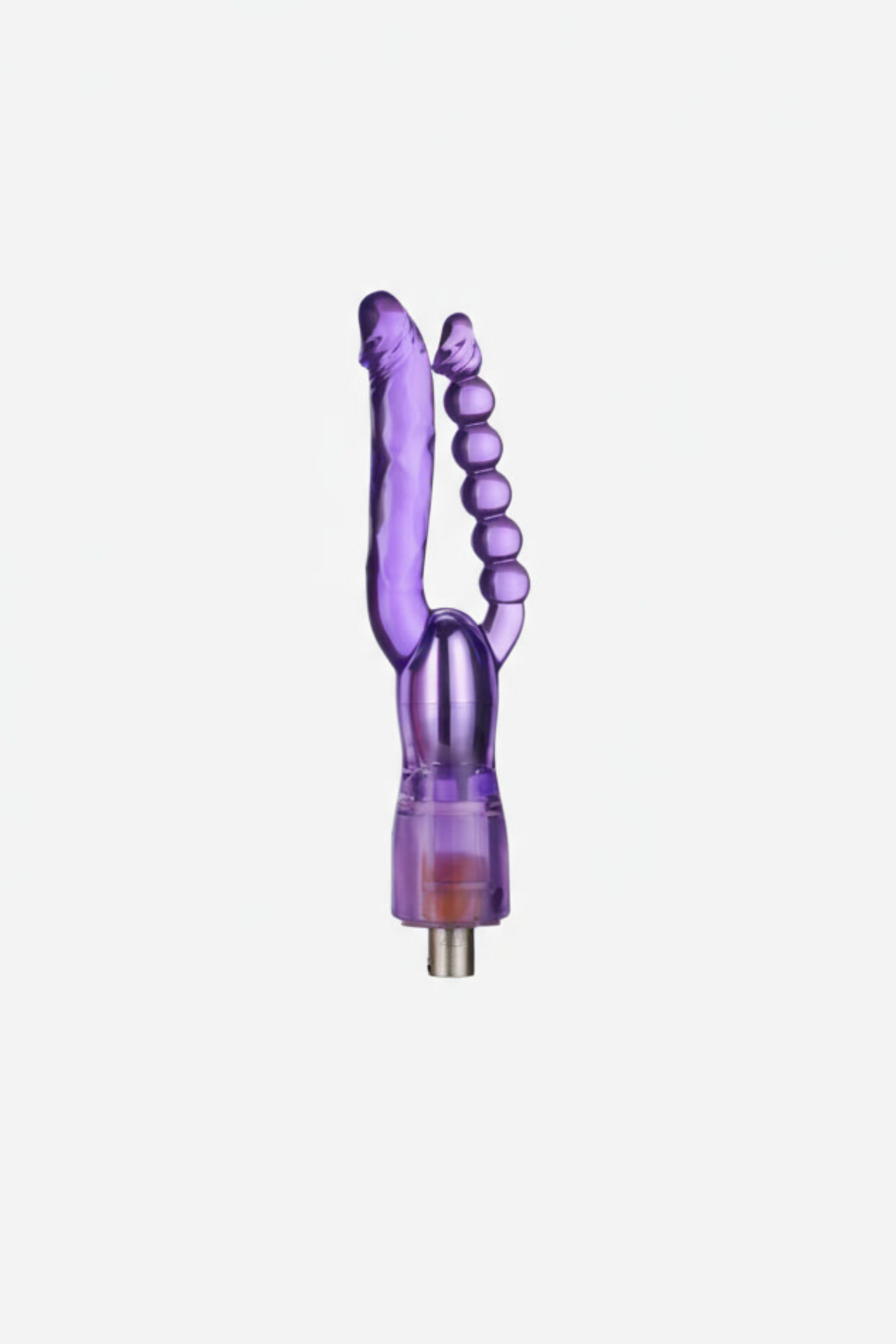 Double Vibe Fuck Machine Accessory - TPR & ABS Material, Lightweight