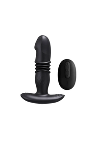 10-Function Thrusting Anal Vibrator - Waterproof Prostate Massager with Remote Control-OREN by Scandals