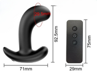 Thumbnail for a close up of a remote control and a black object