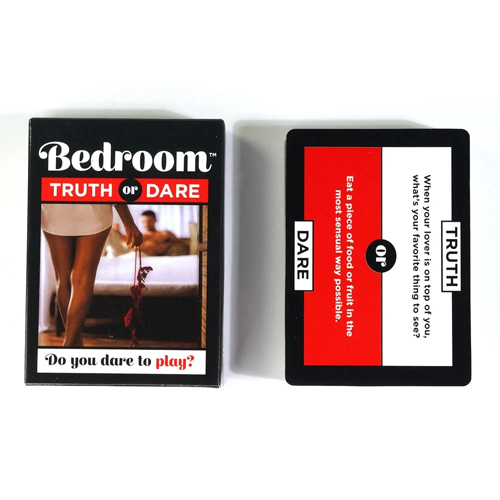 Bedroom Truth or Dare Card Game Erotic Games Scandals 
