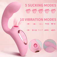 Thumbnail for Scandals Happy G -Clitoral, Suction, Licking and G-Spot Pulsating Vibrator