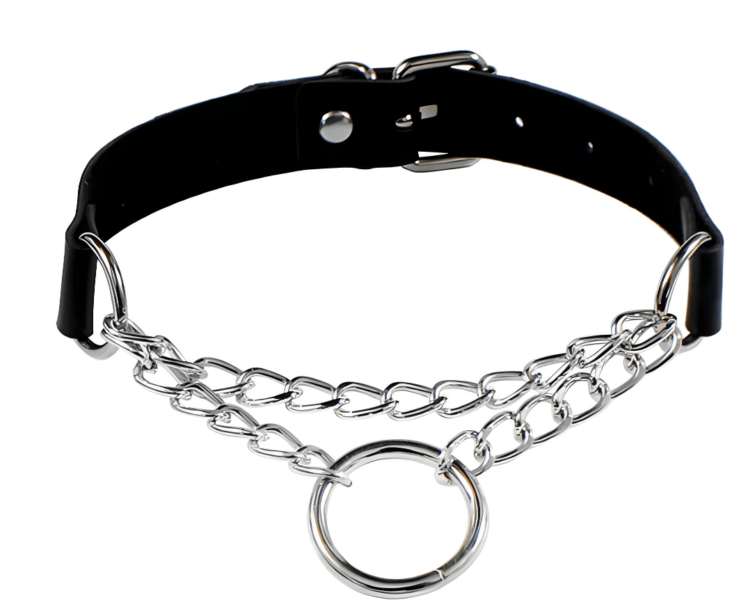 Scandals Choker Collar Collars & Leads Scandals O-Ring Chain 