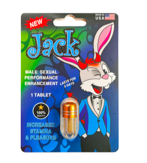 Jack Rabbit Pill - Male Performance Enhancement Tablet for Strength, Stamina & Pleasure