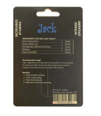 Jack - Male Performance Enhancement Tablet