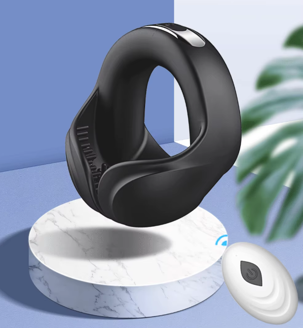 Dual Vibrating Remote Control Cock Ring-HUX XTRA by Scandals