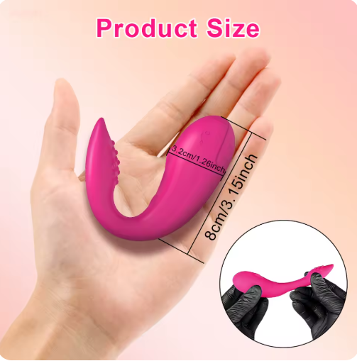 App Controlled Egg - Bluetooth G-Spot & Clitoral Dual Stimulator - Discreet Design for Ultimate Pleasure