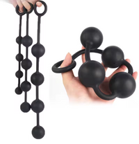 Thumbnail for Large Silicone Anal Beads for Advanced Play in 3 Sizes by Scandals