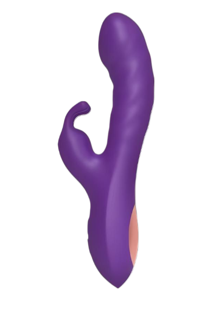 10-Function Silicone Rabbit Vibrator- Clitoral & G-Spot Stimulation