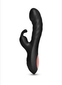 10-Function Silicone Rabbit Vibrator- Clitoral & G-Spot Stimulation