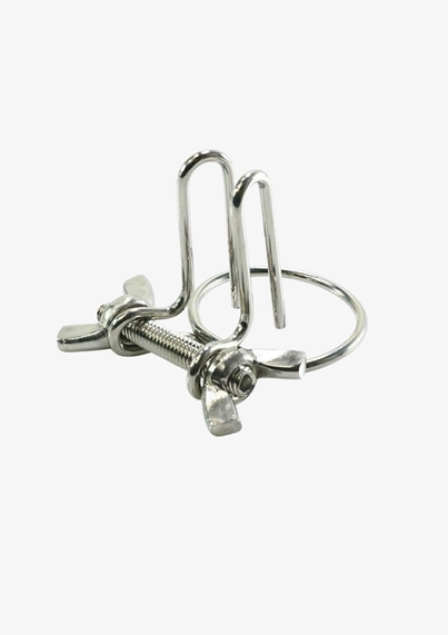 Scandals Water Ring Adjustable dilator and sounding device with smooth metal surface and adjustable size for intimate use.