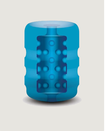 Zolo Backdoor Pocket Stroker Blue