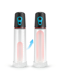 MAN Electric Penis Pump Extender - Dual electric penis pumps side by side, highlighting their sophisticated design and functionality, perfect for achieving maximum pleasure and enlargement.