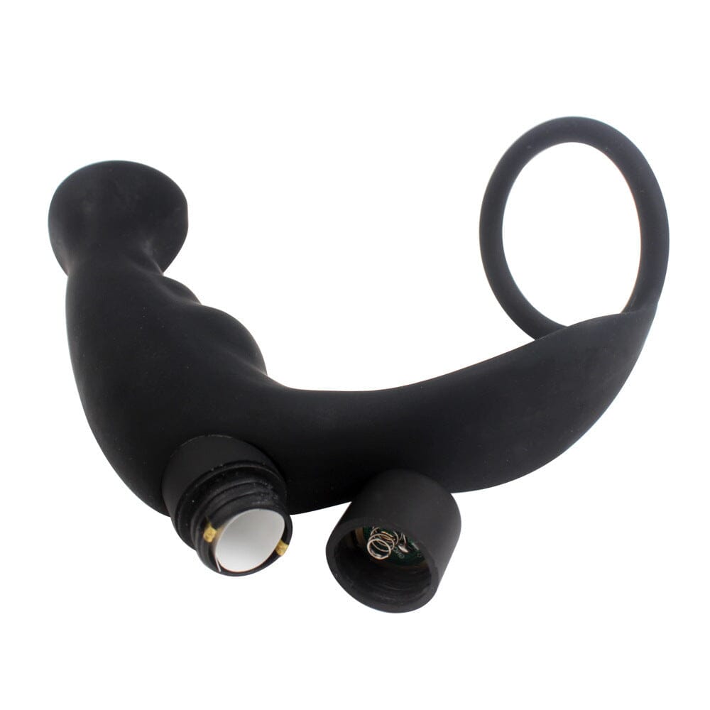Little Rebel- Prostate Vibrator With Removable Bullet and Cock Ring Prostate Massagers Scandals 