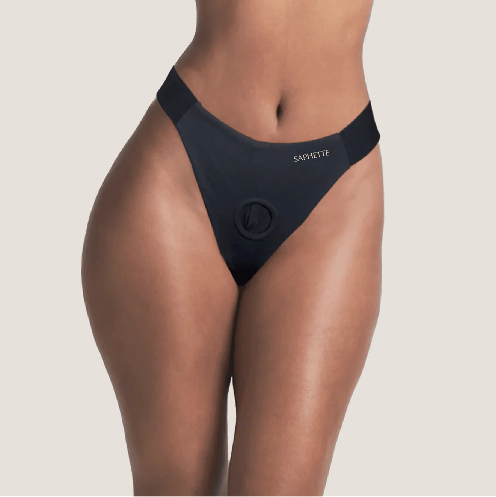 Nova Minimalist Strap-On Harness – Lightweight Breathable High-Leg Design for Queer Intimacy