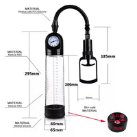 Thumbnail for Power UP - Manual Penis Pump - Safe Materials, Clear Graduations, Enhance Size & Erection Strength