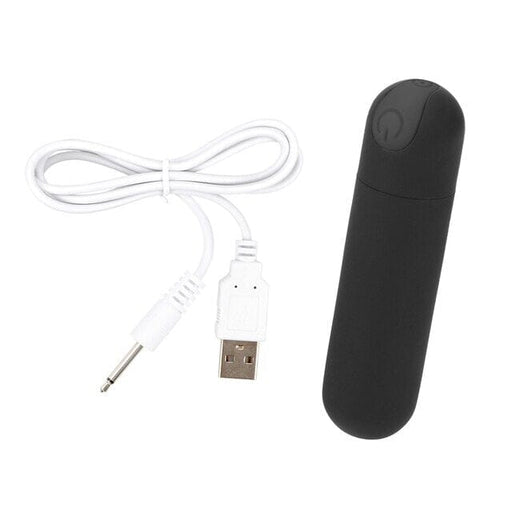 The Couple's Black Rabbit- Cock & Ball Ring with Removable Rechargeable Bullet Vibrating Cock Rings Scandals 