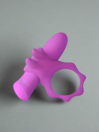 Thumbnail for a pink plastic object on a gray surface