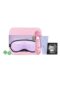 Le Wand Doing Me Self Love Starter Kit - Mini Massager, Satin Eyemask, Lubricants & Dice Set