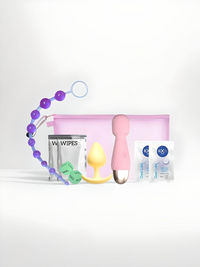 Elegant storage bag included in the Easter Weekend Couples Toy Kit, designed for discreet travel and organization of intimate accessories.