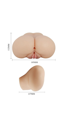Crazy Bull Luna realistic masturbation toy featuring detailed vagina and butt design, made for adult pleasure.