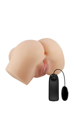 Crazy Bull Hailey realistic vagina and ass masturbator, soft silicone texture, detailed internal design for pleasure.