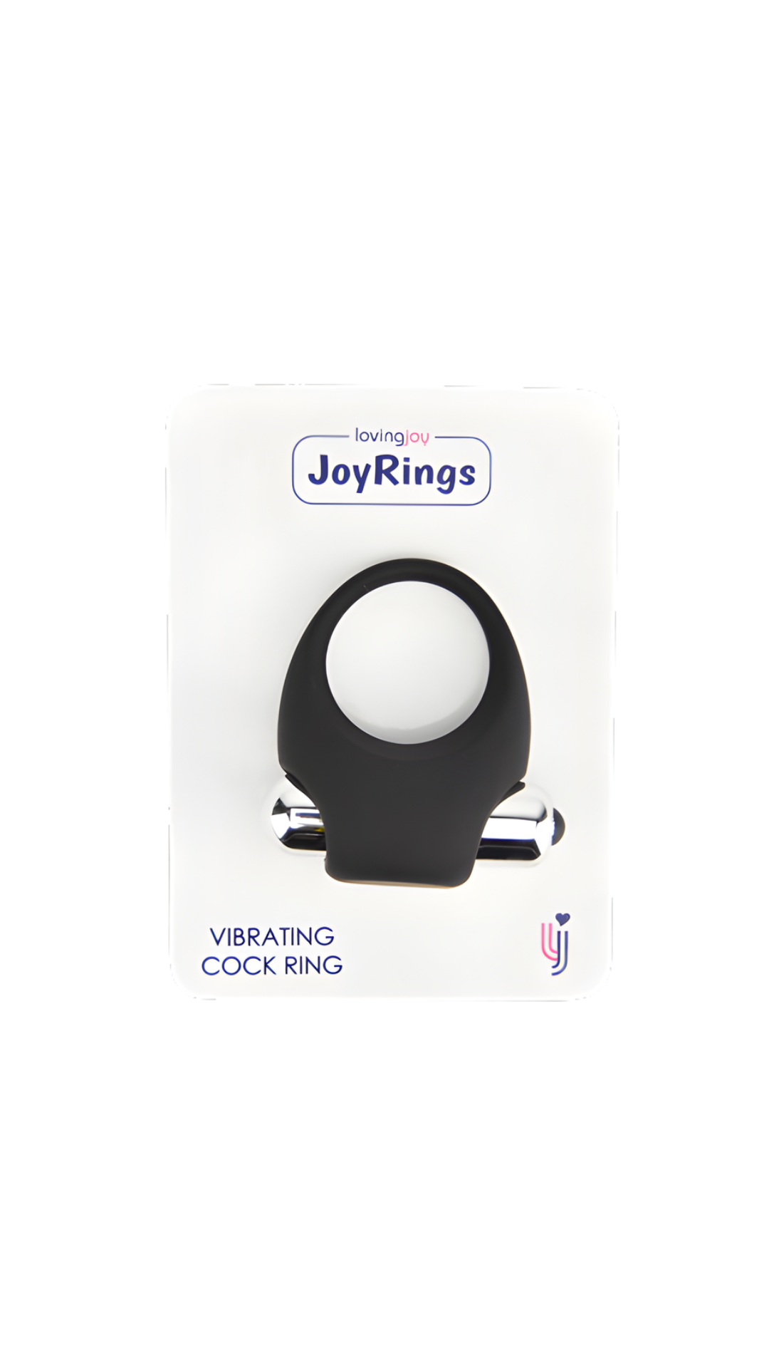 Sleek JOYRINGS Silicone Vibrating Cock Ring featuring built-in vibrating motor, ideal for an unforgettable intimate experience.
