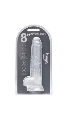 Crystal Clear Realistic Jelly Dong with Balls by Loving Joy