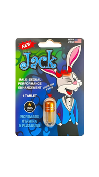 Jack Rabbit Pill - Male Performance Enhancement Tablet for Strength, Stamina & Pleasure
