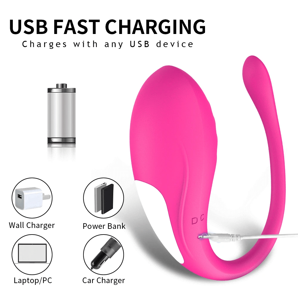 the usb charging device has a pink tail