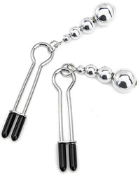 Scandals Beaded Weight Adjustable Nipple Clamps