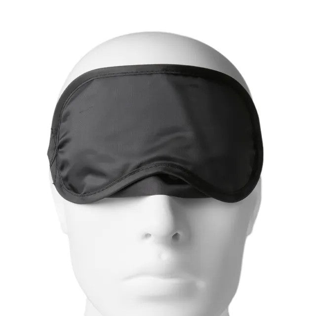 Black sensory deprivation blindfold