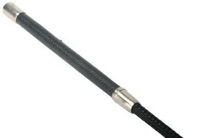 a black and silver pen on a white background
