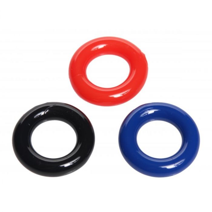 Stretchy Cock Ring Set 3-Pack - Discover Your Perfect Fit