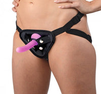 Double G Deluxe 2-in-1 Vibrating Strap-On Kit with Adjustable Harness - Pleasure & Comfort