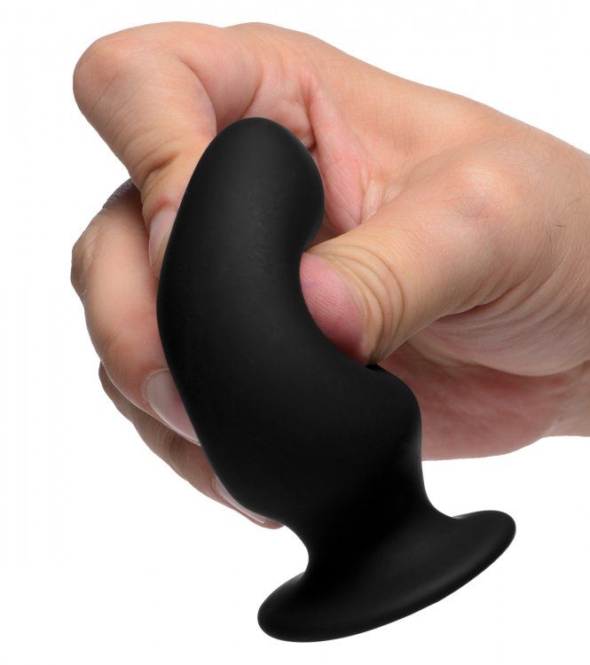 Squeeze-it Squeezable Bendable Small Anal PLug thermoreatrice flexible premoium silixonbe