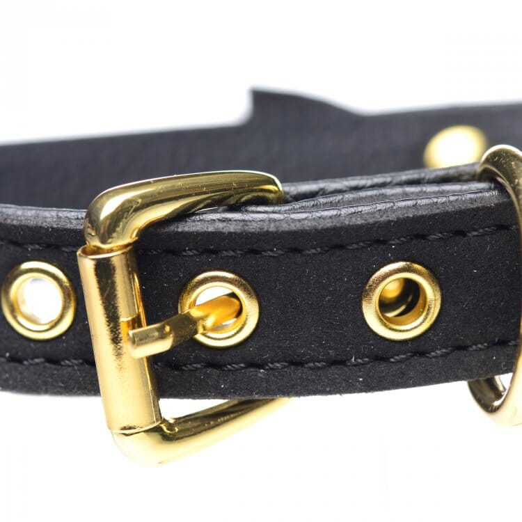 Gold Kitty Bell Collar