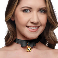 Gold Kitty Bell Collar
