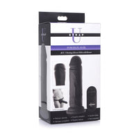 Thumbnail for 28X Vibrating Silicone Dildo With Remote Control Vibrating Dongs U Strap (ABS) 